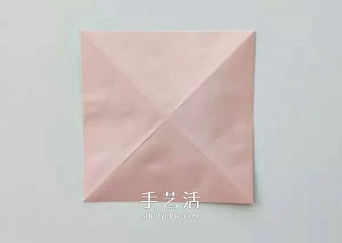 简单又漂亮纸花的折法图解 有16个花瓣！(图6)