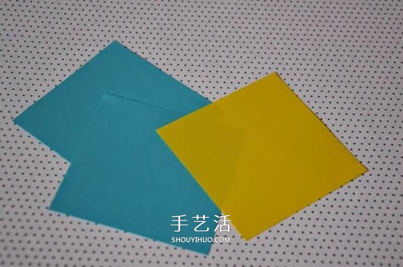 三张纸折八瓣花的折法图解 还能做成立体花球(图2)