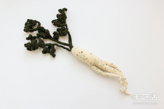 毛线编织的蔬菜水果作品 卖得比新鲜的贵多了(图5)