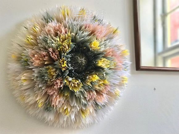 超薄纸张做成巨型花朵！栩栩如生的浪漫世界(图11)