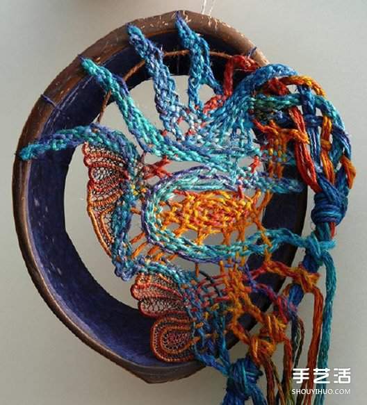 创意编织画作品图片 将人物刻画得惟妙惟肖(图5)