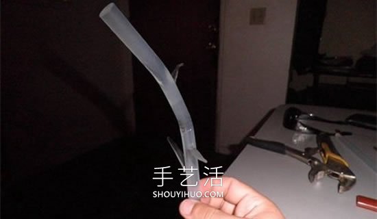 自制矿泉水瓶仿真花的方法图解教程(图14)