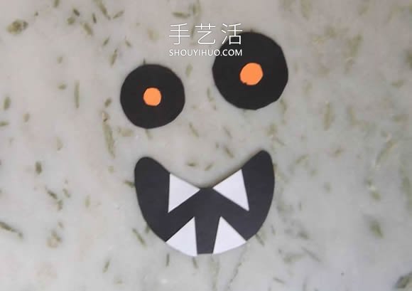 洗发水瓶废物利用 手工制作万圣节怪物笔筒(图4)