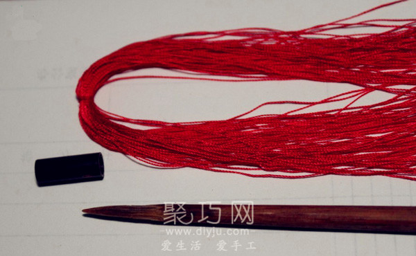 如何做中国结穗头 中国结流苏制作实例教程 - 双维造物网