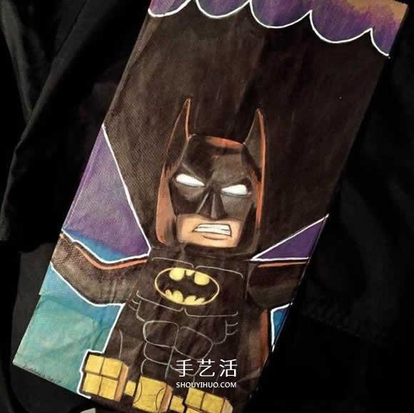 为了帮内向的儿子 爸爸手绘550个爱心午餐袋(图11)