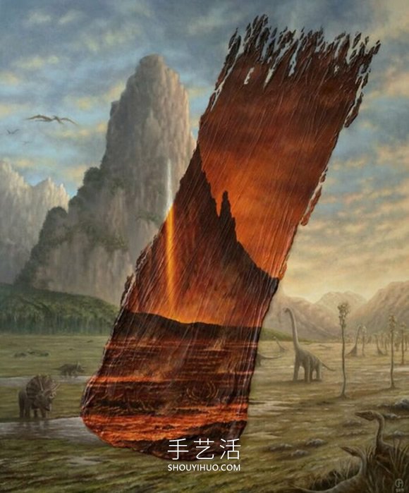超现实异世界！艺术家笔下的神奇时光隧道(图12)