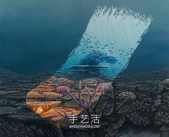 超现实异世界！艺术家笔下的神奇时光隧道(图13)