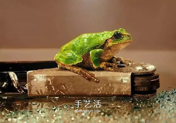 真没糊弄你！韩国画家一笔一笔画的超写实画(图30)