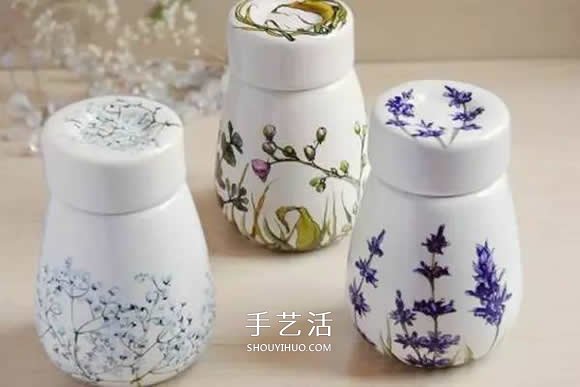 她们把家里的杯碟画成画 将每一天都过成诗！(图37)