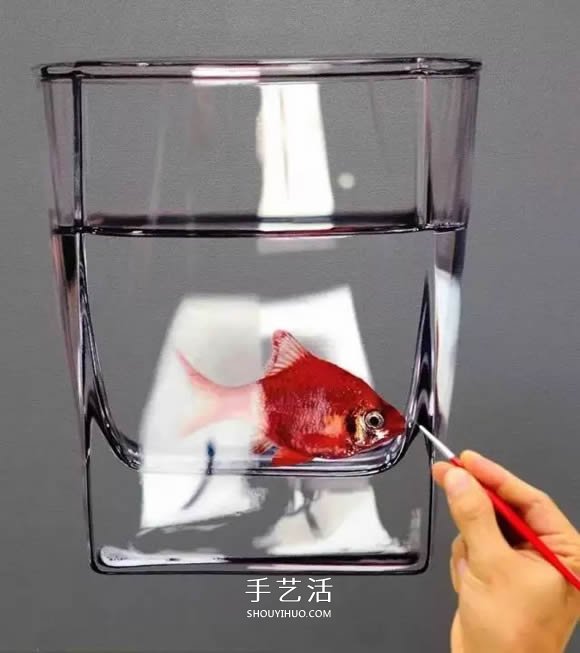 真没糊弄你！韩国画家一笔一笔画的超写实画(图34)