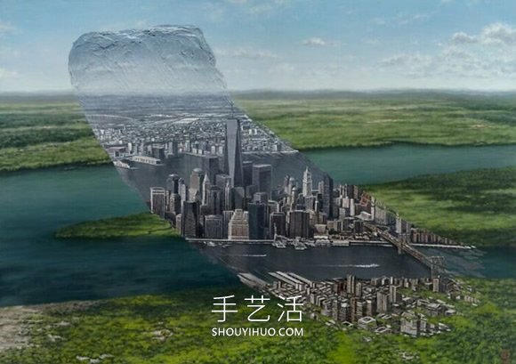 超现实异世界！艺术家笔下的神奇时光隧道(图14)
