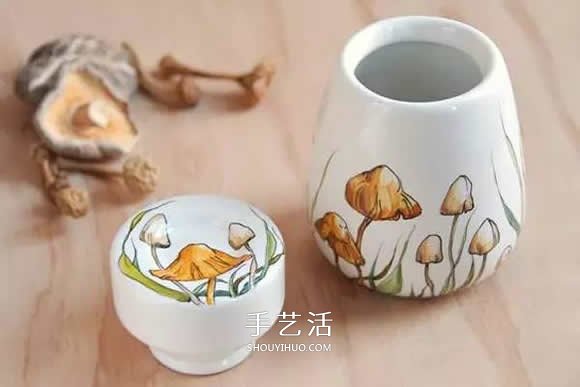 她们把家里的杯碟画成画 将每一天都过成诗！(图38)