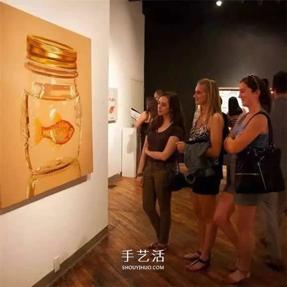 真没糊弄你！韩国画家一笔一笔画的超写实画(图36)