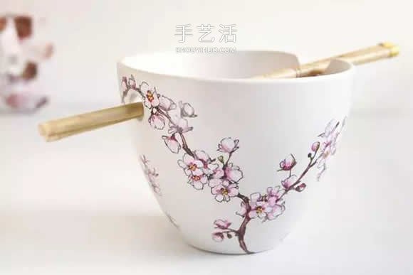 她们把家里的杯碟画成画 将每一天都过成诗！(图42)