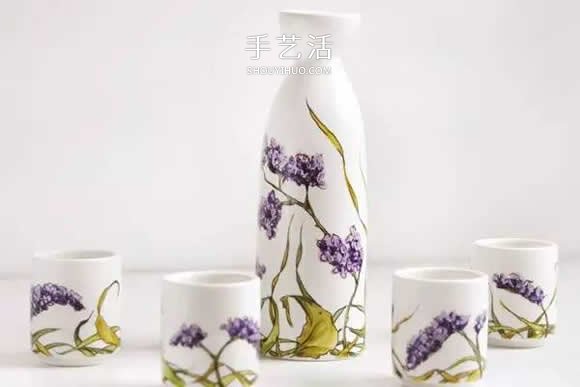 她们把家里的杯碟画成画 将每一天都过成诗！(图41)