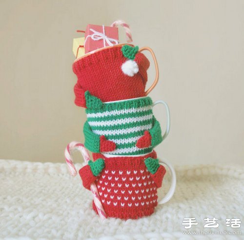 超可爱手工针织杯套 让生活变得如此美好(图9)