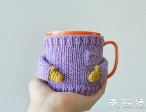 超可爱手工针织杯套 让生活变得如此美好(图11)