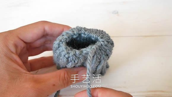 手工编织南瓜针法教程(图7)