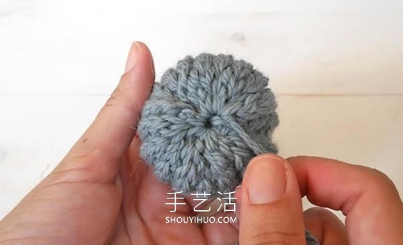 手工编织南瓜针法教程(图8)