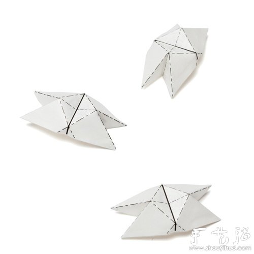 折纸筷架 - 双维造物网