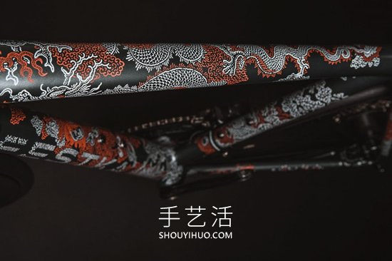超精致手绘东洋风格自行车Scalatore Samurai！(图5)