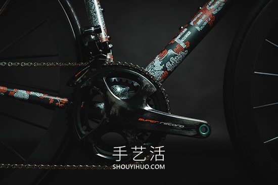 超精致手绘东洋风格自行车Scalatore Samurai！(图10)