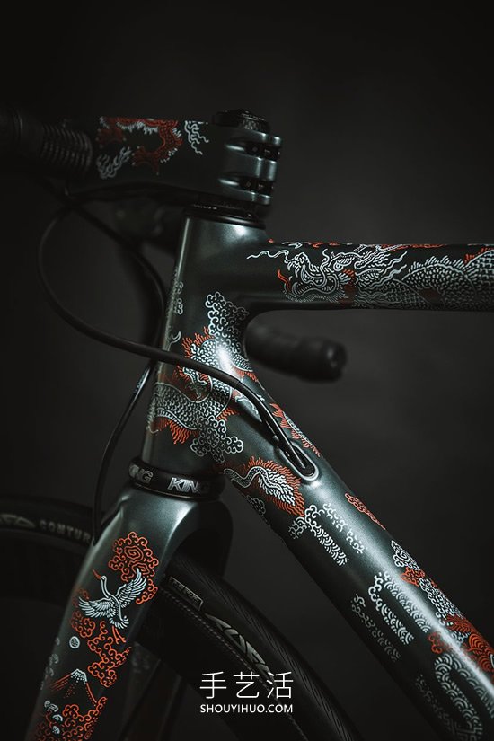 超精致手绘东洋风格自行车Scalatore Samurai！(图9)