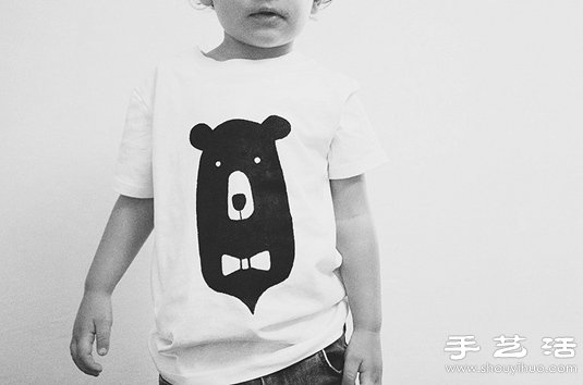 插画师妈妈手工DIY的可爱宝宝T恤(图9)
