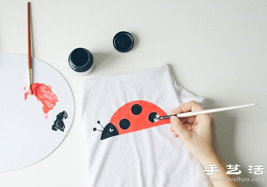 插画师妈妈手工DIY的可爱宝宝T恤(图21)