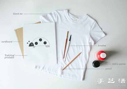 插画师妈妈手工DIY的可爱宝宝T恤(图19)