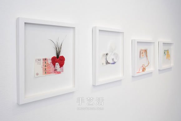 林肯的包包头？给钞票上的人物编织创意长发(图8)