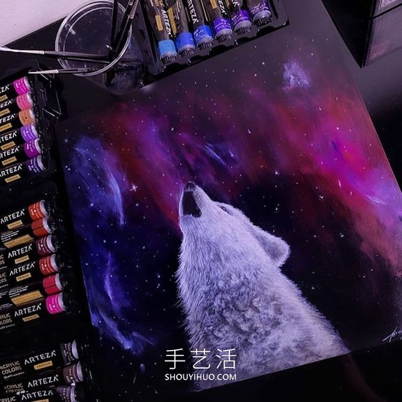 会“发光”的插图，警醒人们保护濒临灭绝的动物(图4)