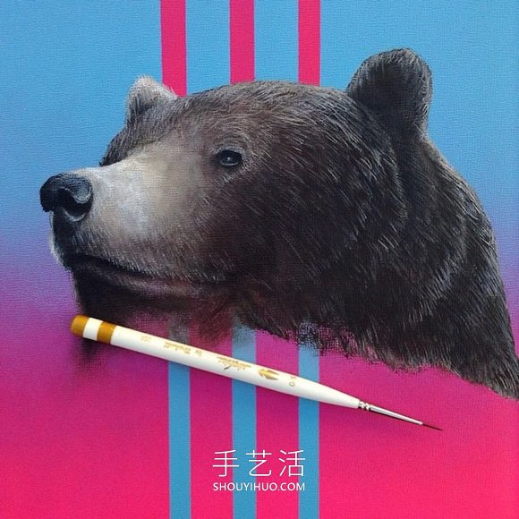 会“发光”的插图，警醒人们保护濒临灭绝的动物(图10)
