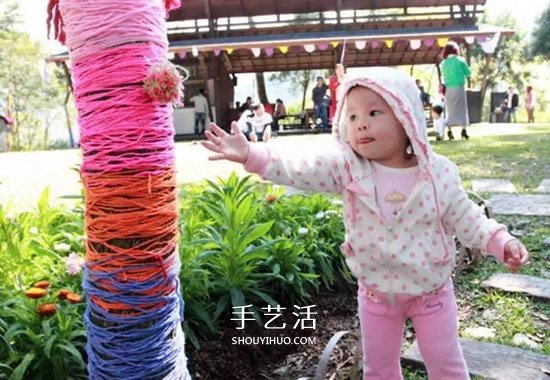色彩大爆炸！用毛线编织物打扮我们的生活~(图3)