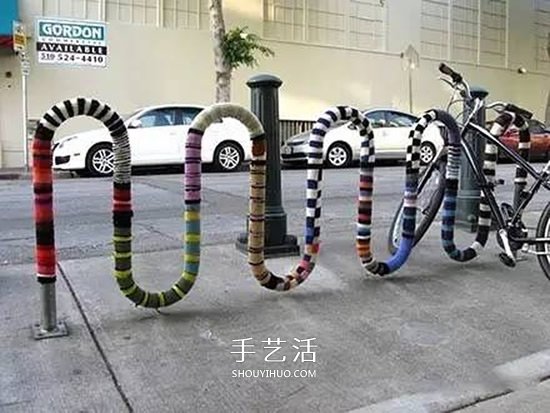 色彩大爆炸！用毛线编织物打扮我们的生活~(图10)