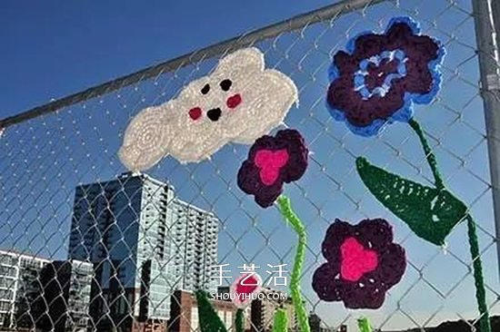 色彩大爆炸！用毛线编织物打扮我们的生活~(图12)