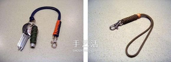 手工刀坠绳编法图解 伞绳刀坠的编法教程(图27)