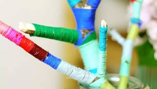 色彩大爆炸！用毛线编织物打扮我们的生活~(图26)