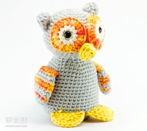 钩针编织而成的可爱动物玩偶 漂亮而又治愈人心(图9)