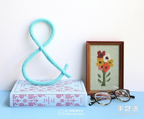 小清新钩针编织作品 安静女孩的美好钩编欣赏(图3)