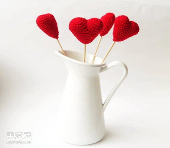 可爱的钩针玩偶图片 手工钩针编织小动物作品(图14)