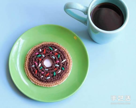 小清新钩针编织作品 安静女孩的美好钩编欣赏(图12)