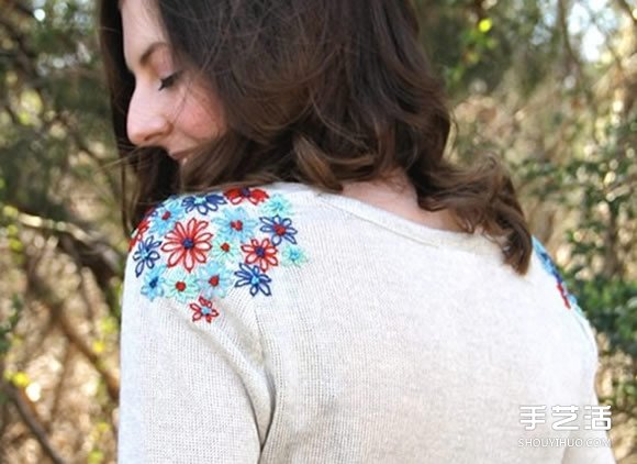 小清新钩针编织作品 安静女孩的美好钩编欣赏(图6)