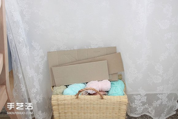 细腻针法和淡雅色彩的搭配 森系钩针杯垫作品(图6)