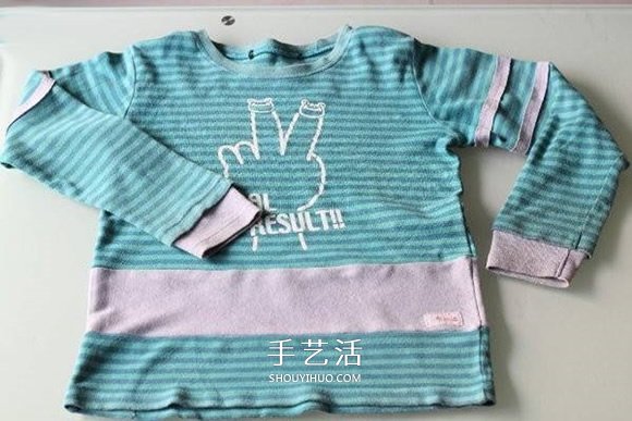 宝宝旧T恤的改造方法 让衣服赶上孩子的成长(图6)