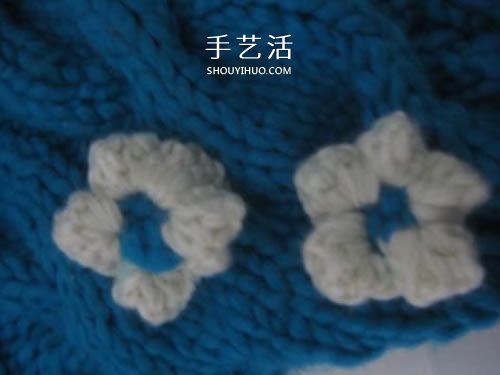 带辫子毛线帽子的编法 可爱俏皮帽子编织图解(图12)