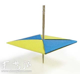 纸陀螺的DIY方法 - 双维造物网