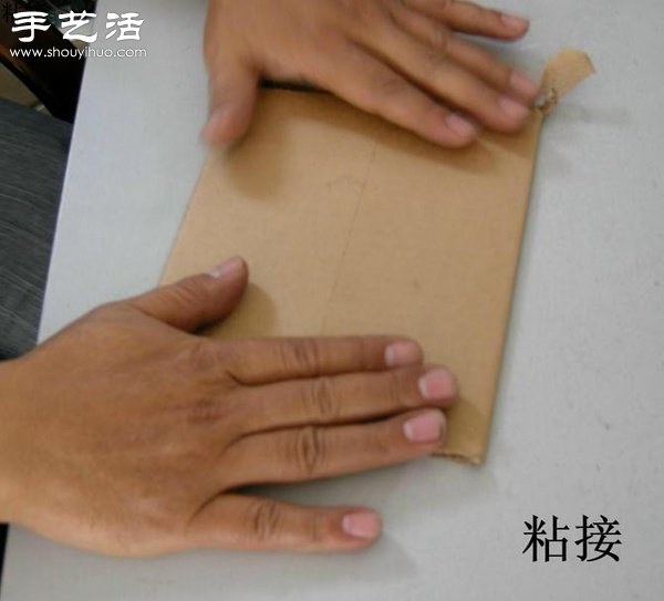 硬纸板废物利用DIY精致收纳柜(图8)