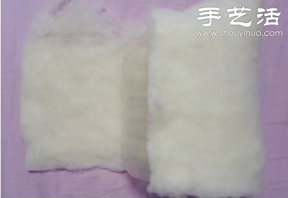 油桶+棉花+棉布 废物利用手工制作收纳筐(图3)