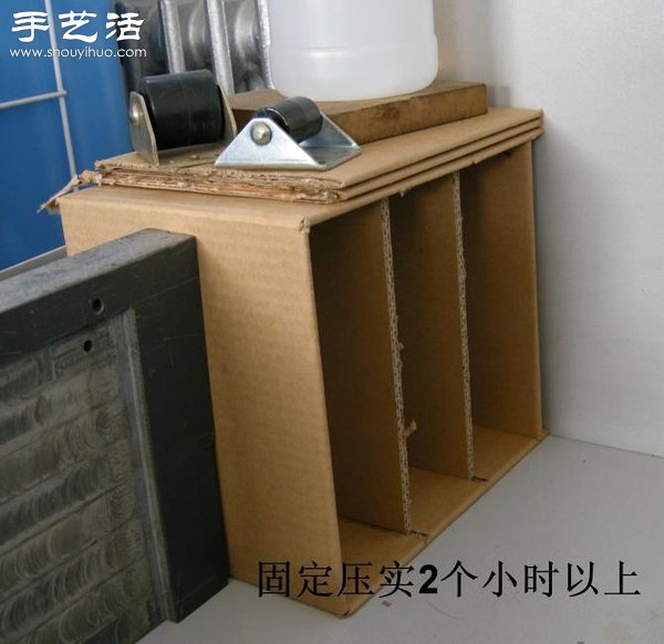 硬纸板废物利用DIY精致收纳柜(图20)
